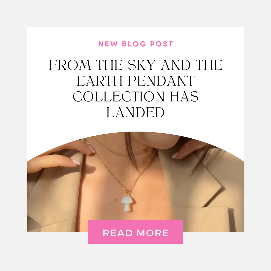 From The Sky and The Earth Pendant Necklace Collection Has Landed